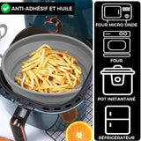 Poêle à Gril en Silicone pour Friteuse à Air