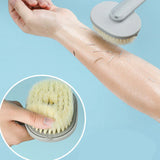 Brosse De Nettoyage De Massage De Bain Á Long Manche