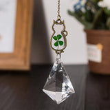 Pendentif en cristal de chat mignon