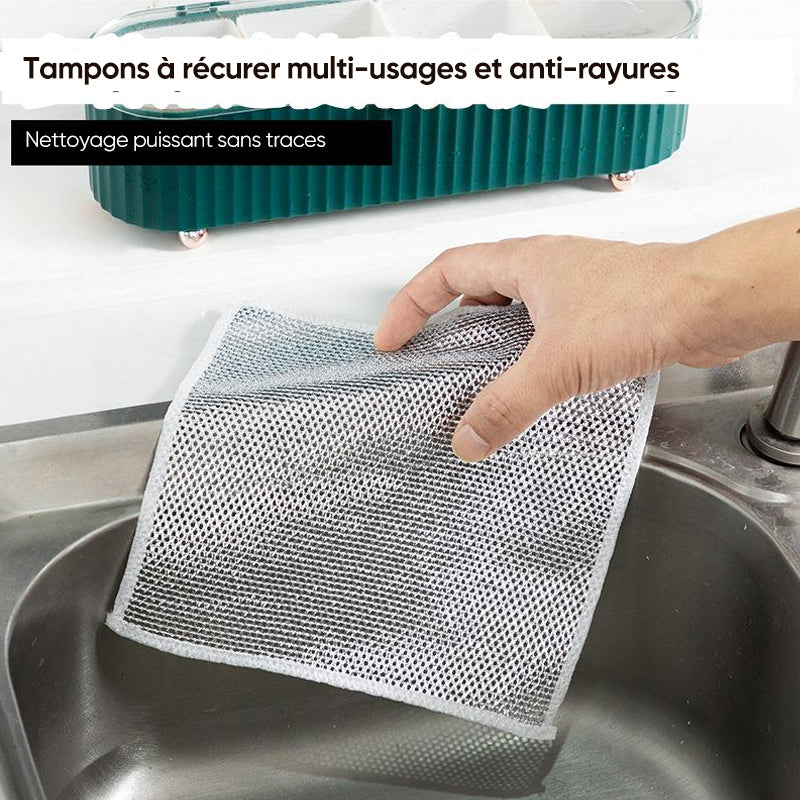 💦Torchon multifonctionnel en fil métallique anti-rayures