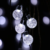 Guirlande Lumineuse Solaire Boule de Cristal